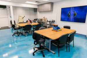 Therapy room at the Miami Hand Center